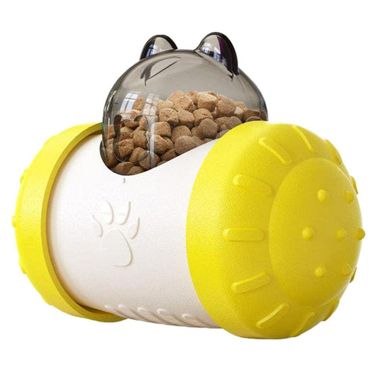 Distributeur de Croquettes pour Chien - BrainChase™ - Jaune - Empire - de - chien